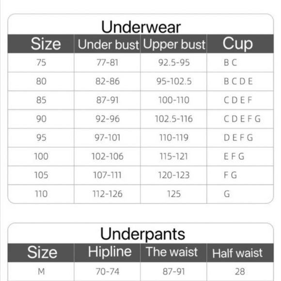 Lace Bra & Underwear Set  (34D) Underwear L - Picture 3 of 4